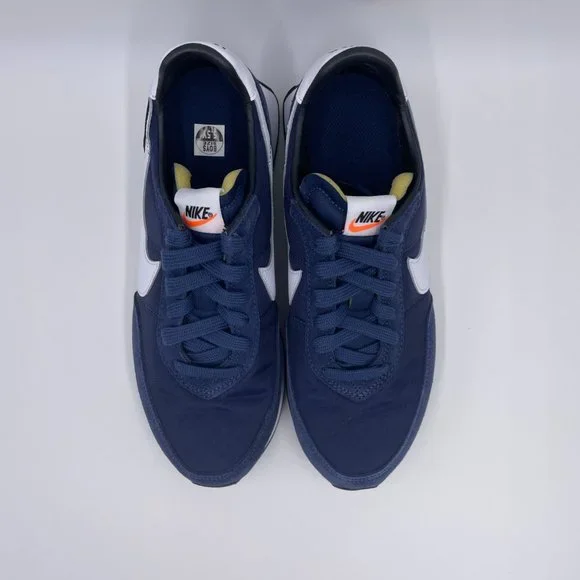 Nike Waffle Trainer 2 Navy / White Womens Shoes - Picture 5 of 8